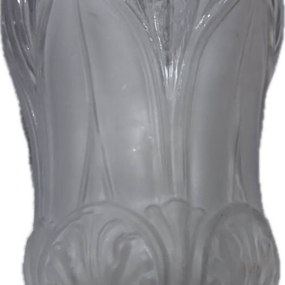 Vintage Frosted Glass Tulip Lamp Shade - Replacement - Sconce